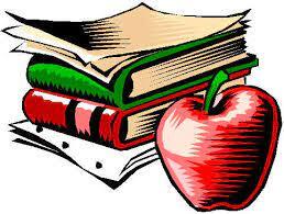 Stack of Books and Apple