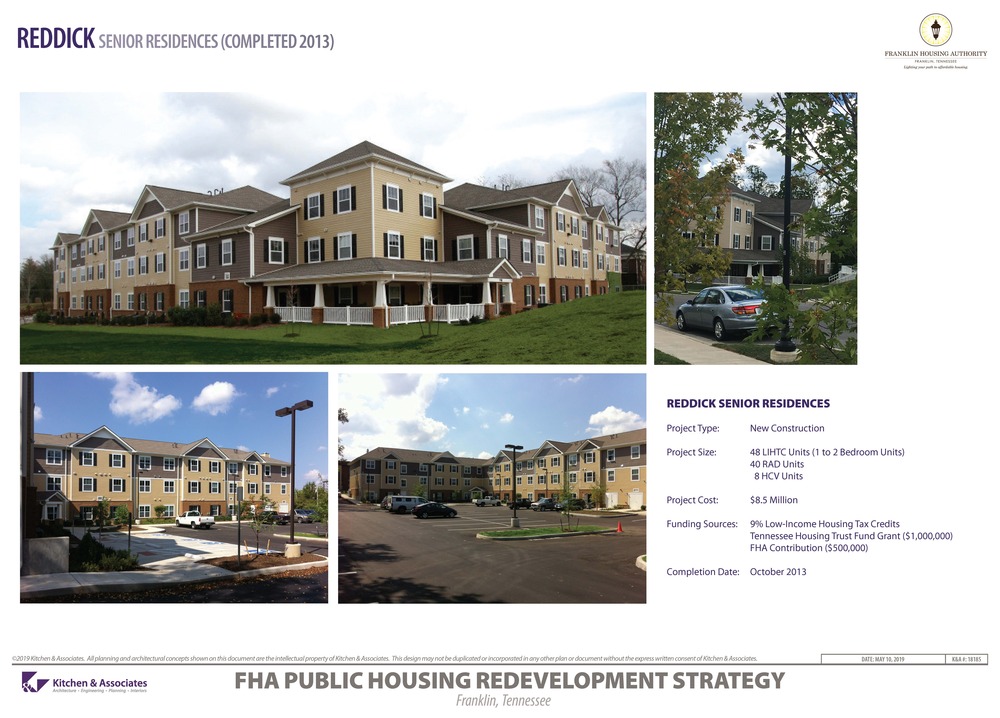 Reddick Development Site Plan