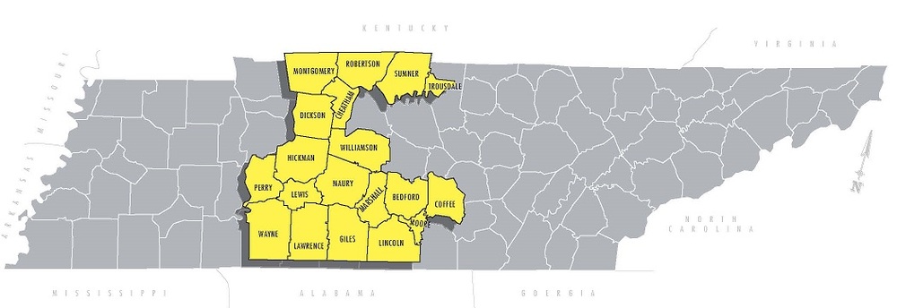 HNM County Map