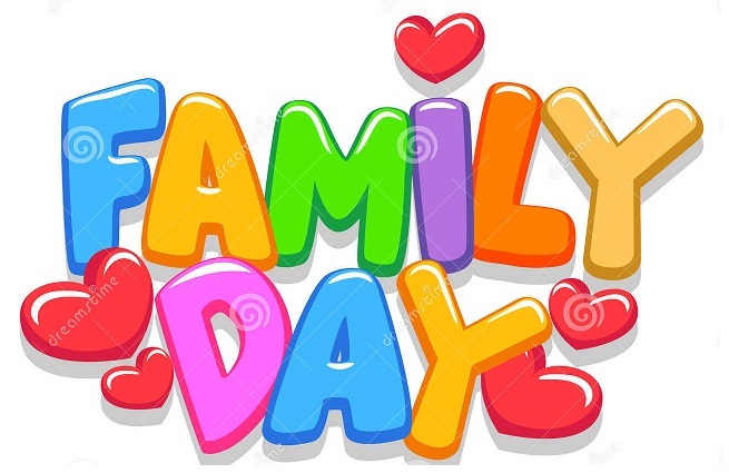 Family Day with hearts