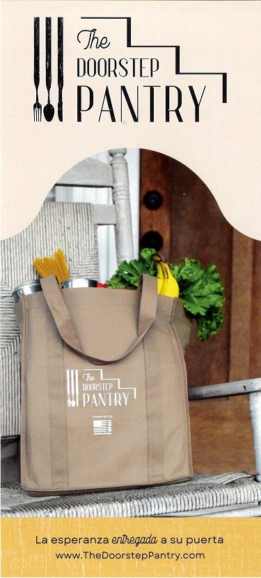 The Doorstep Pantry Flyer Page 1
