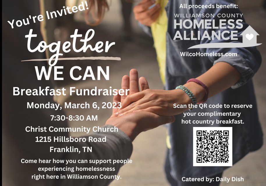 Together We Can Breakfast Benefit Flyer