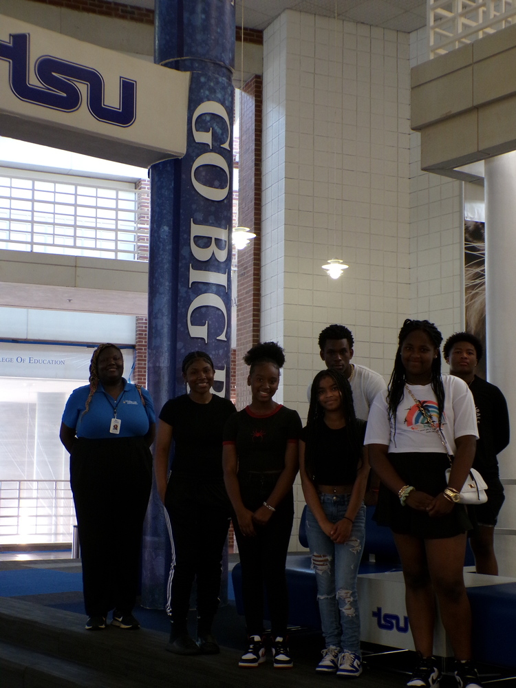 Student Group Shot at TSU Tour