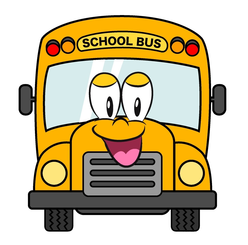 School Bus Making Goofy Face