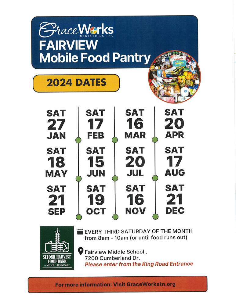 Graceworks 2024 Fairview Food Pantry Dates_Flyer
