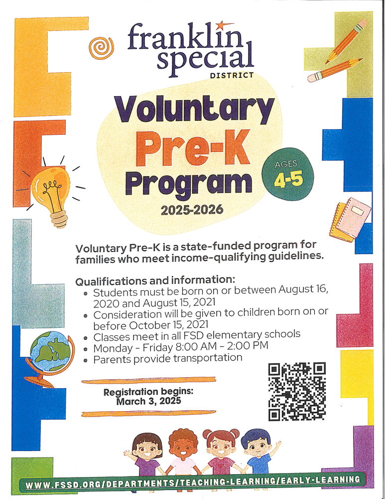 FSSD Voluntary Pre-K Program_flyer