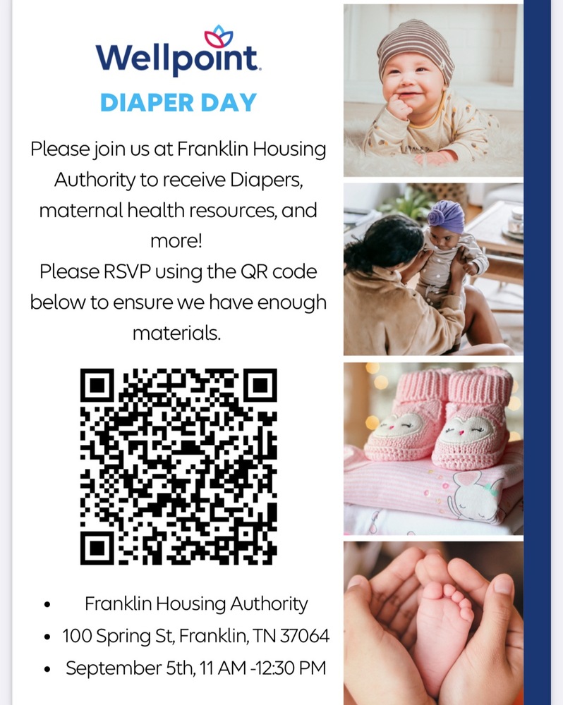Well Point Diaper Day Flyer