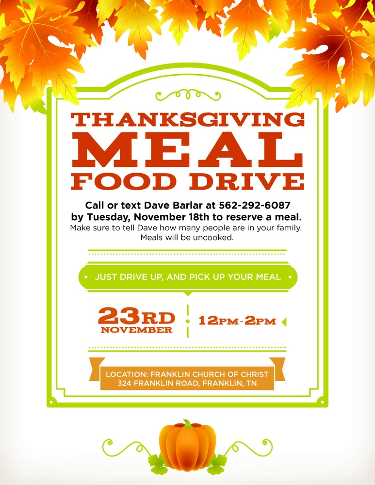 Thanksgiving Drive Flyer-2025