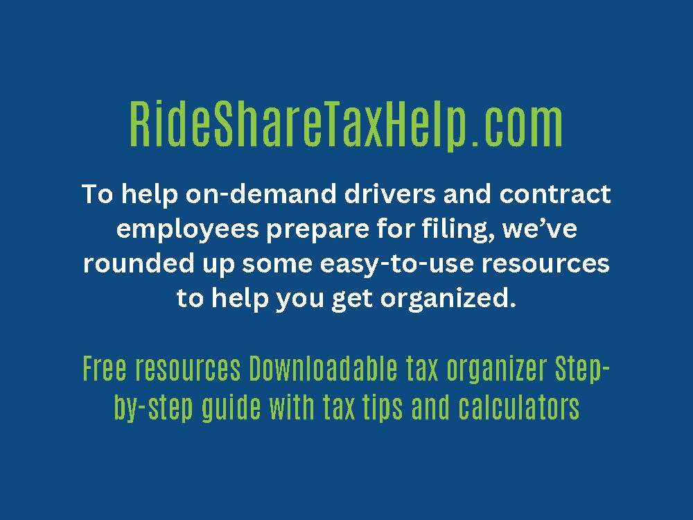 RideShareTaxHelp Page 1