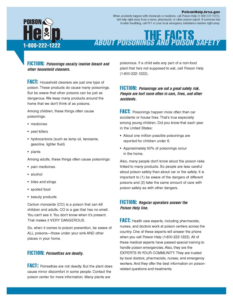 Poison Handout Page1