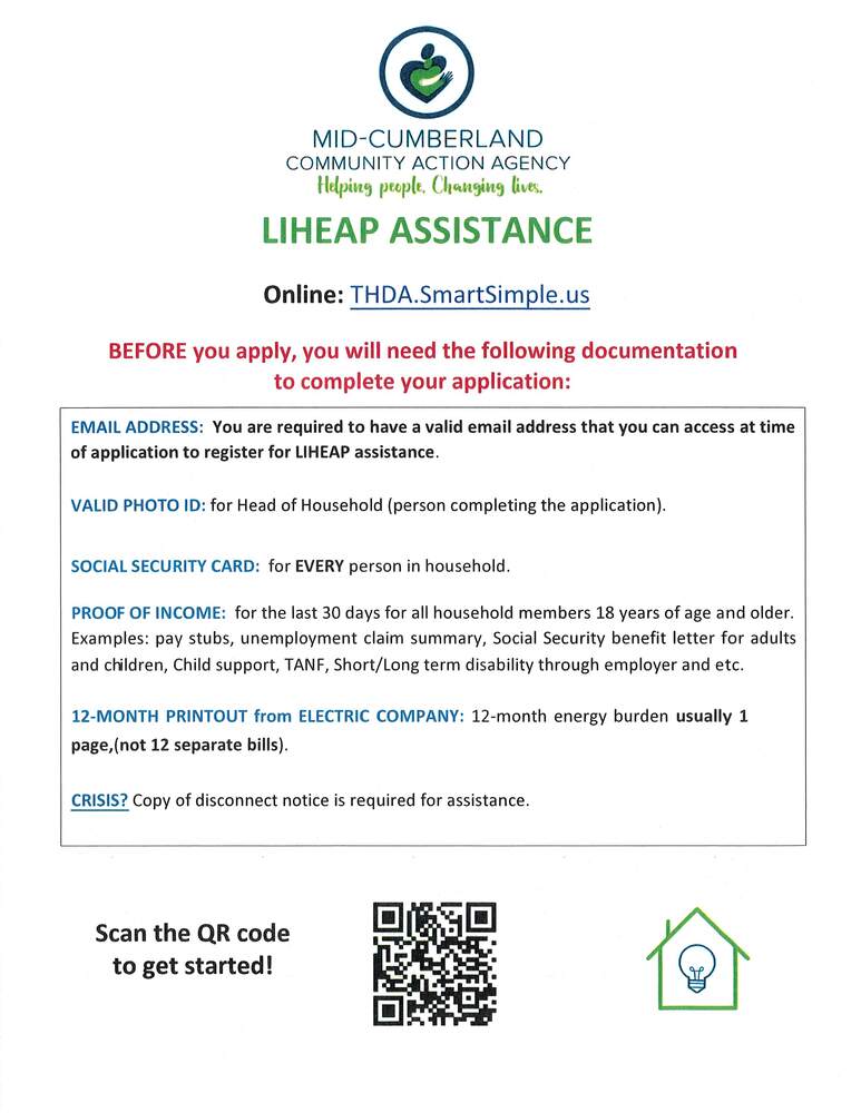 Mid-Cumberland Utility Help Flyer