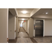 hallway with elevators 
